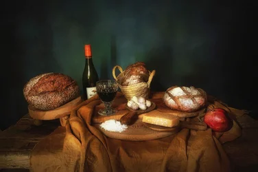 Rustic Bread and Wine