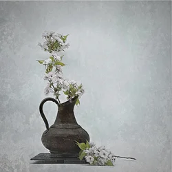 Rustic Flower Pitcher