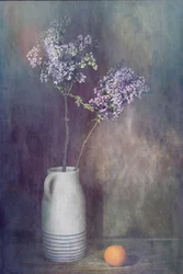 Rustic Lilac Still Life