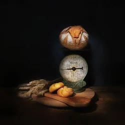 Vintage Bakery Still Life