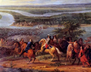The Actions of the Great Conde, Passage of the Rhine