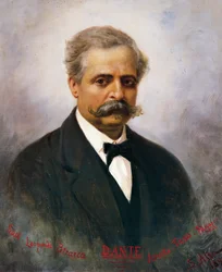 Portrait of Francesco De Sanctis, Italian literary critic and historian