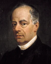 Risorgimento: Portrait of Carlo Poerio (1803-1867), Italian patriot (detail). Painting by Francesco Saverio Altamura (1822-1897). Naples, Museo Nazionale di San Martino