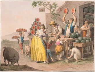 A Neapolitan Watermelon Shop