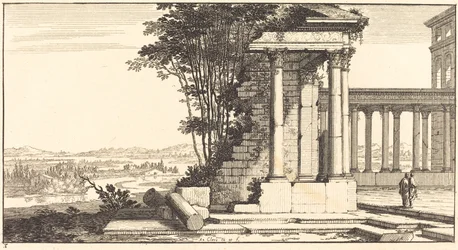 Landscape with Classical Ruins