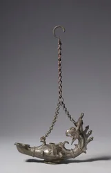 Lamp with Griffin-Head Handle, 300s-400s