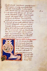 Miniature Old Testament Page (13th Century)