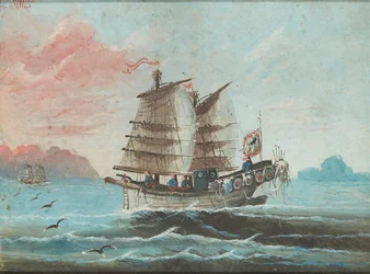 A Junk at Sea