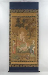 Lohan Summoning Dragons, Yuan or Ming Dynasty