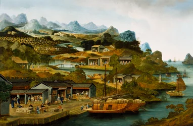Tea Production in China, Guangzhou, China