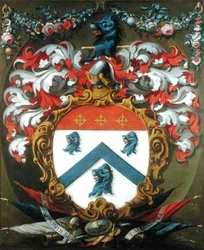 Coat of Arms of Sir Christopher Wren (1632-1723)