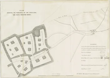 Dudley - Mine-workings: lithograph
