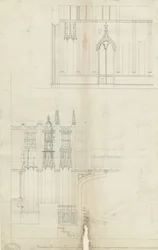 Interior of Lichfield Cathedral - West End of Choir