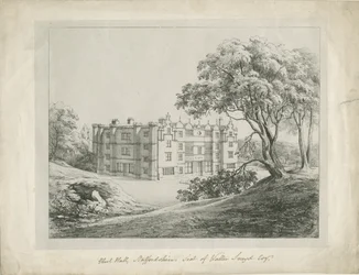 Keele Hall: lithograph