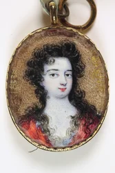 Lady Mary Lennard Or (Probably) Lady Anne Lennard In a Red Dress