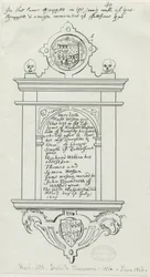 Rugeley Church (Old) - Monument to Rafe Weston