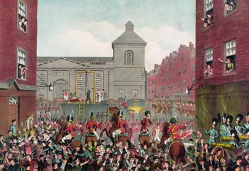 The execution of Robert Emmet on 20th September