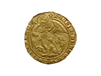 Tudor coin from the Asthall Hoard