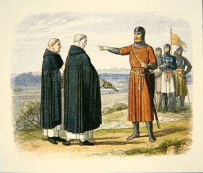 William Wallace Rejecting Peace Proposals from the Dominican Friars, Before the Battle of Stirling Bridge
