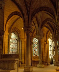 Gothic Art: Vault Keys and Warheads, Ambulatory of the Basilica of Saint Denis