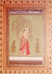 A Woman under a Tree