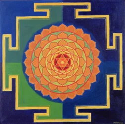 Gayatri Yantra Drawing