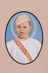 Miniature Painting of Maharao Umed Singh