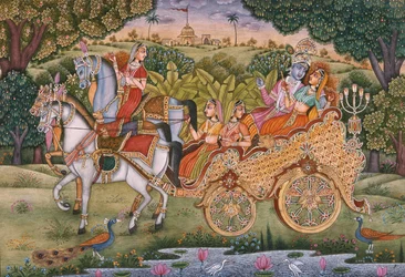 Radha and Krishna
