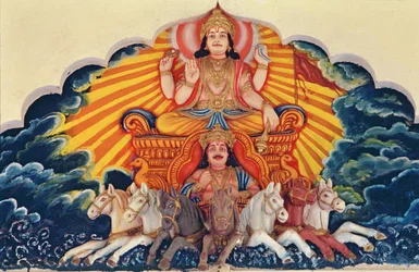 Surya Narayan, the Sun God