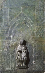 Detail from the Door of the Oratory of St John the Evangelist, Italy