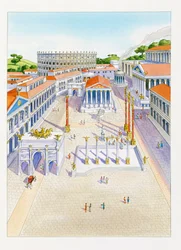 Reconstructed Imperial Fora