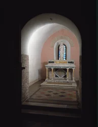 View of the Second Chapel of the Church of Saints Vincent and Anastasius