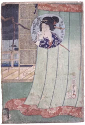 Bando Mitsugoro As Ohatsu, Wife Of Manoya