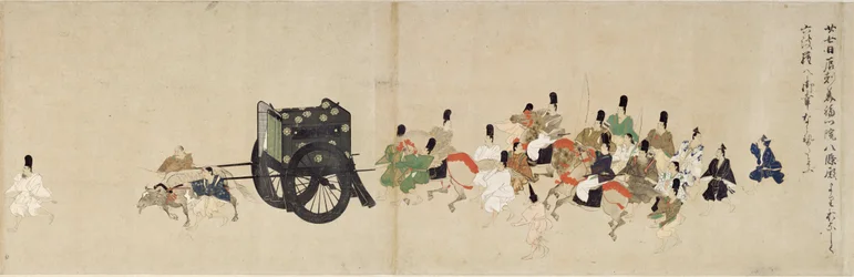 Illustrated Tale of The Civil War, The Imperial Visit to Rokuhara
