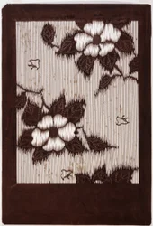 Stencil: Hibiscus and Sparrow