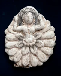 Renaissance of a Lotus. Carved motif, undated. National Museum of Korea, Seoul (South Korea)