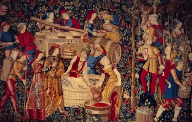 Harvest Scene (Detail)