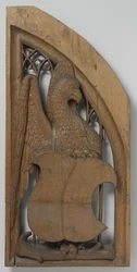 Panel from an organ case, c. 1510-20