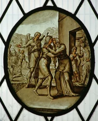 Roundel: Tobias returns to Sarah