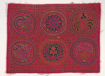 Shirt panel (mola), Kuna People, San Blas Islands, c.1950s