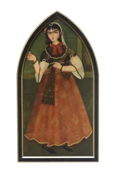 A Young Woman, by a Follower of Mohammad Hassan