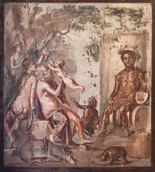 The Childhood of Bacchus, Herculaneum