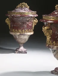 A pair of vases, c.1790