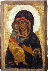 Russian Icon: The Virgin of Vladimir