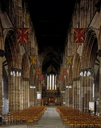 Gothic Art: Interior of Glasgow Cathedral