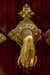 Door Knocker in the Form of a Hand (detail)