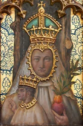 Hermitage (Ermita de Nuestra Señora de La Plaza). Interior. The Altar. (Detail)