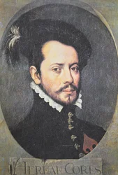Portrait of Hernan Cortes