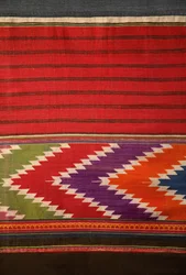 Detail of Tai Lu fabric