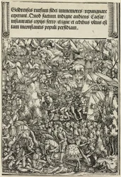 The Second War in Gueldres, from The Triumphal Arch of Maximilian I